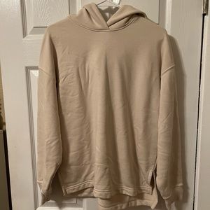 Uniqlo Cream Hoodie. Size M